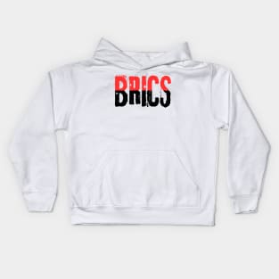 Group of countries united in the BRICS group Kids Hoodie